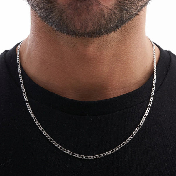 Argentum Figaro Chain zilver – 3mm - THOMASINY®