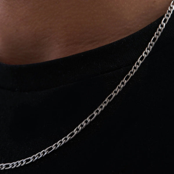 Argentum Figaro Chain zilver – 3mm - THOMASINY®