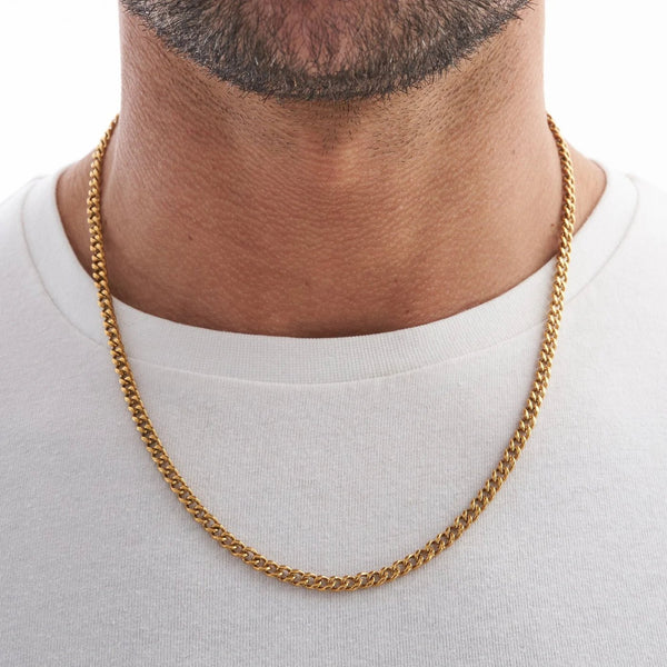 Aurex Cuban goud – 4mm - THOMASINY®