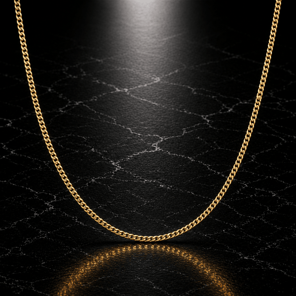Aurex Cuban goud – 4mm - THOMASINY®