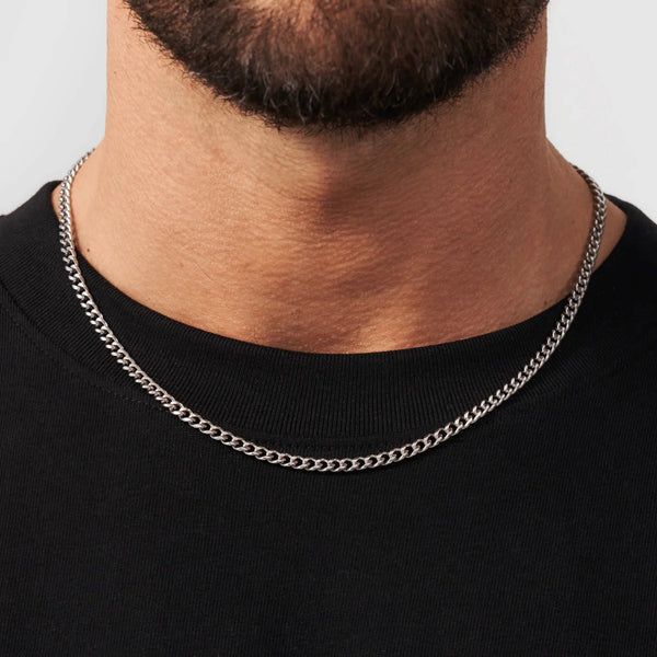 Aurex Cuban zilver 4mm - THOMASINY®