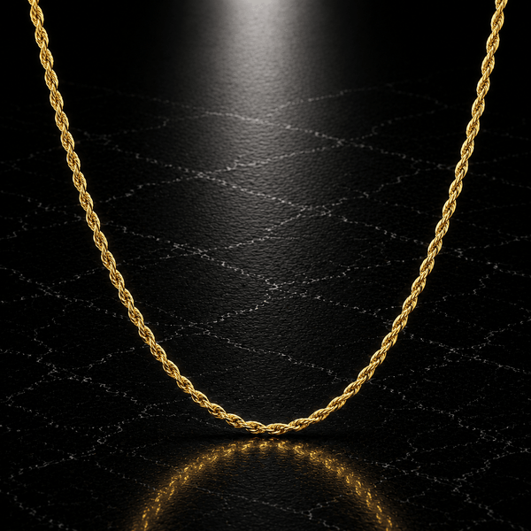 Helix – Rope (55cm) 5mm (goud) - THOMASINY®