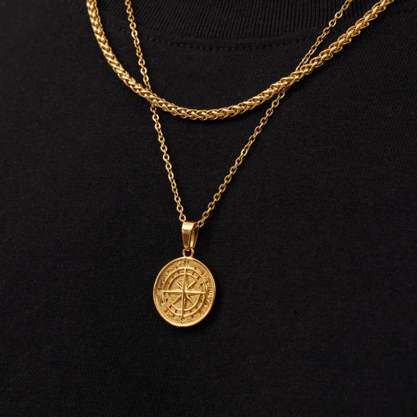 Navigator Pendant gold set - THOMASINY®