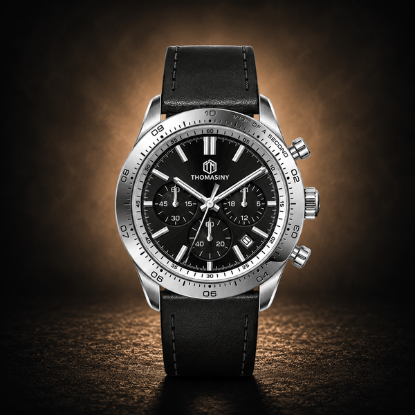 Thomasiny Midnight Chrono Leather - THOMASINY®