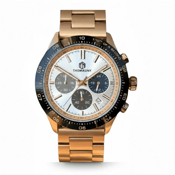 Thomasiny Rosé Black Chrono - THOMASINY®