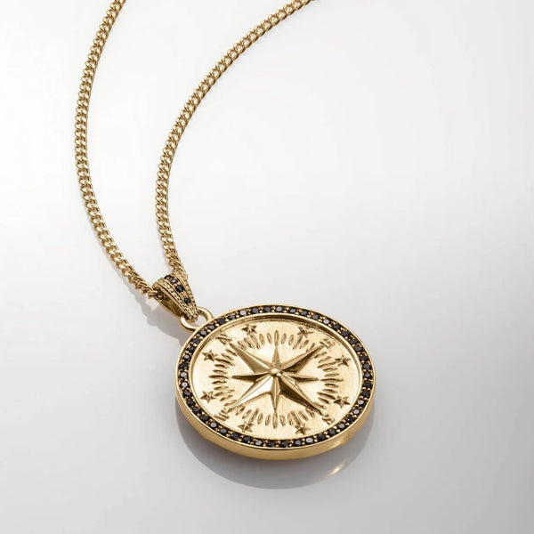 Thomasiny Royal Kompas Hanger Goudkleurig - Limited Edition - THOMASINY®