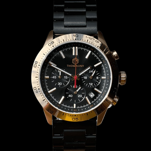 THOMASINY® CHRONOGRAAF BLACKROSÈ