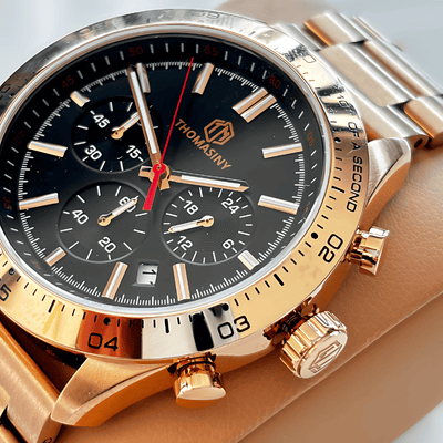 THOMASINY® CHRONOGRAAF ROSÈGOLD