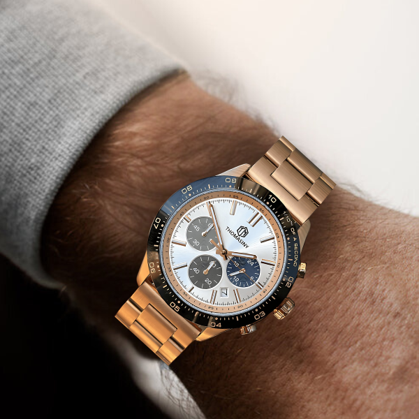 Thomassiny® Chronograph RoseGoldBlack