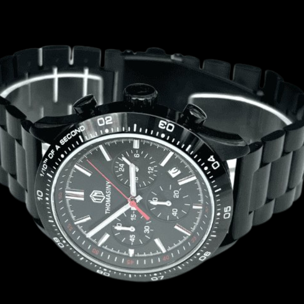 Thomassiny® Chronograph MidnightBlack