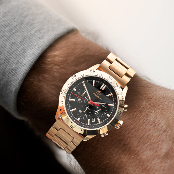 THOMASINY® CHRONOGRAAF ROSÈGOLD