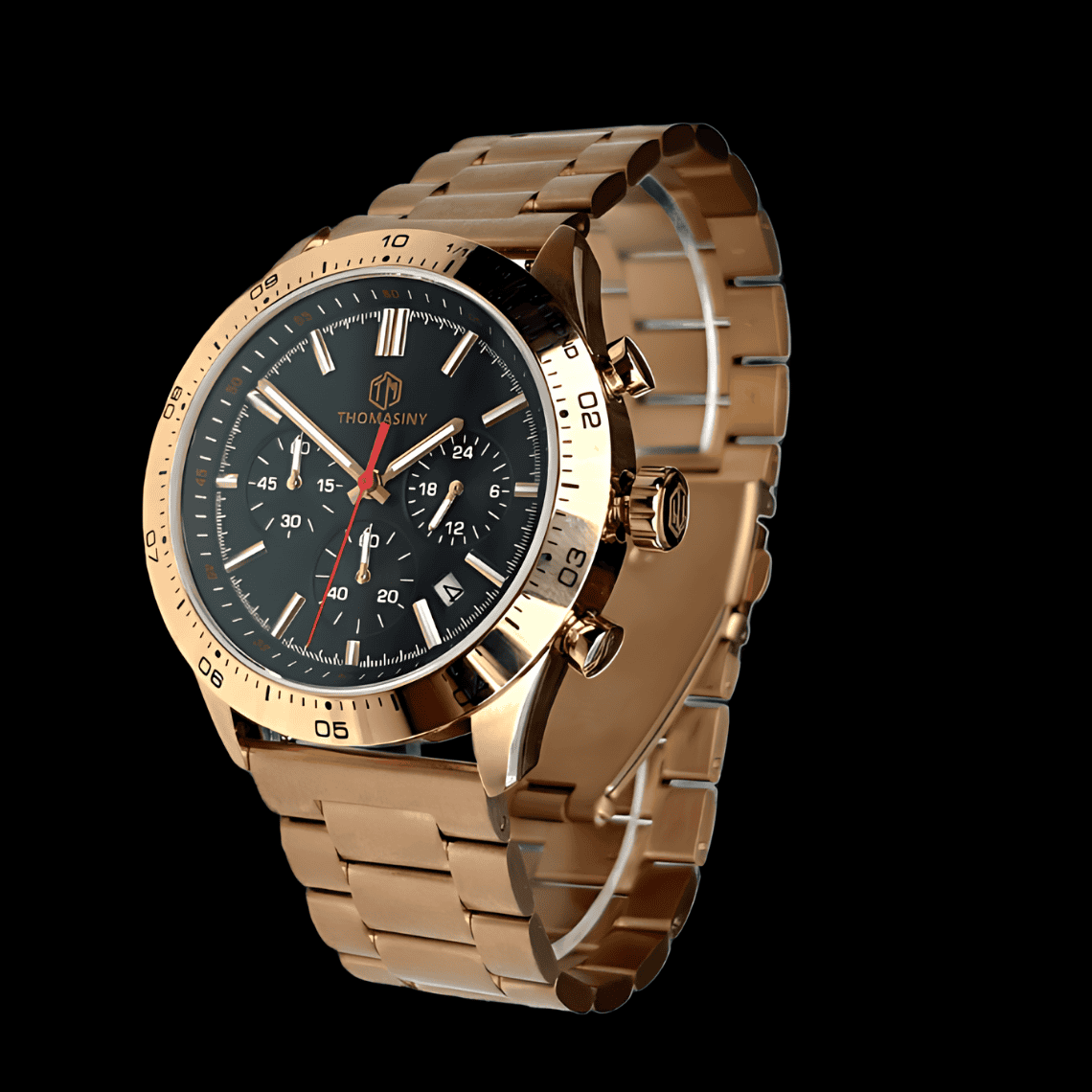 THOMASINY® CHRONOGRAAF ROSÈGOLD