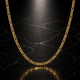 Argentum Figaro Chain – 3mm (Goud) - THOMASINY®