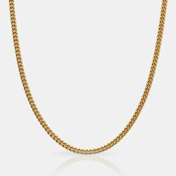 Aurex Cuban goud – 4mm - THOMASINY®