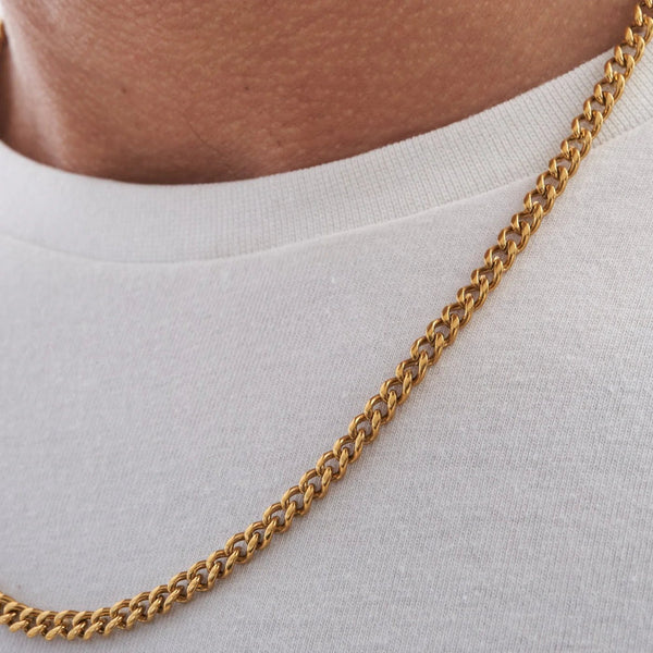 Aurex Cuban goud – 4mm - THOMASINY®