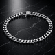 Cubaan armband (Zilver) 4mm - THOMASINY®