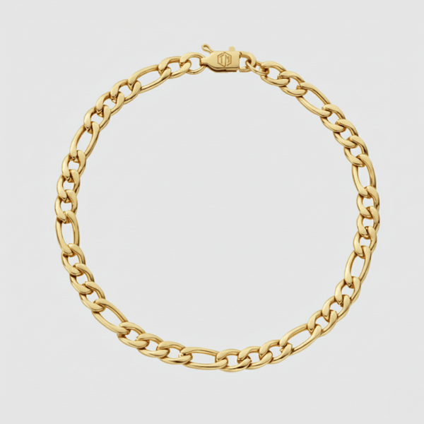 Figaro armband (Goud) 5mm - THOMASINY®