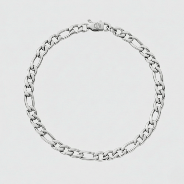 Figaro armband (zilver) 5mm - THOMASINY®