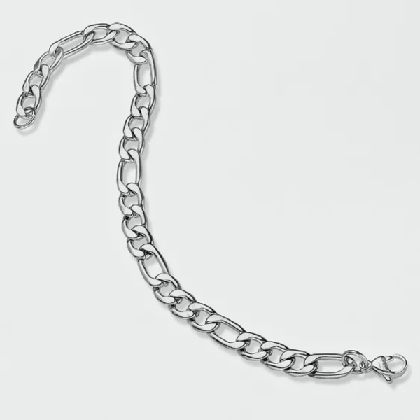 Figaro armband (zilver) 5mm - THOMASINY®