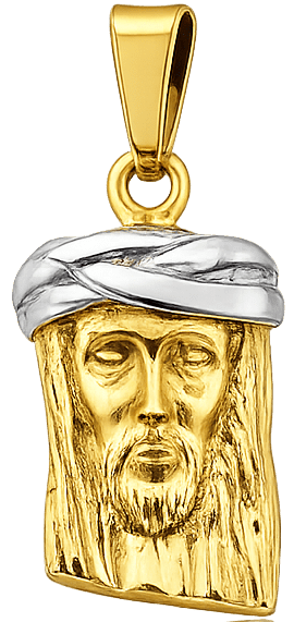 Heilige icon zilver (goud)