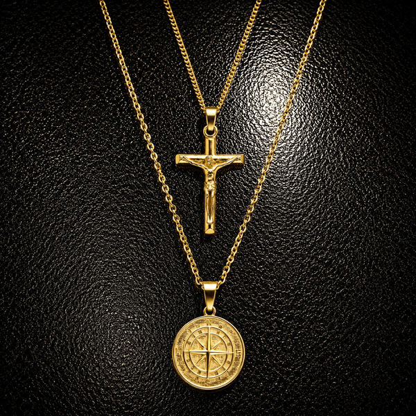 Kompas x Delfina (goud) - THOMASINY®