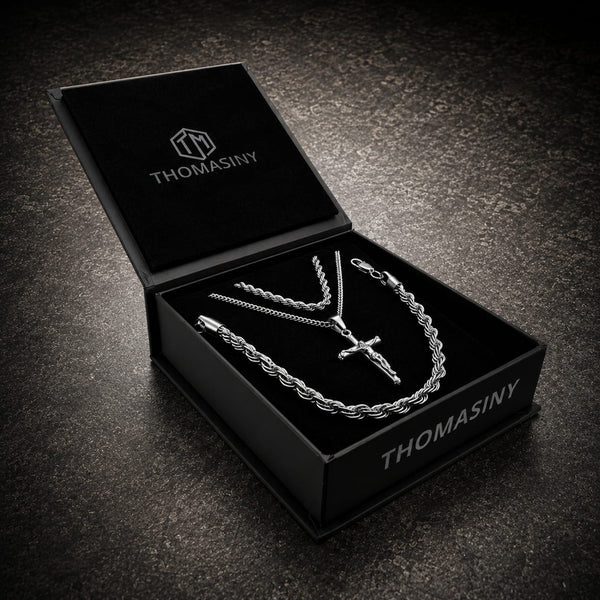 Luce Divina 3 - Delige Cadeauset – Zilver - THOMASINY®