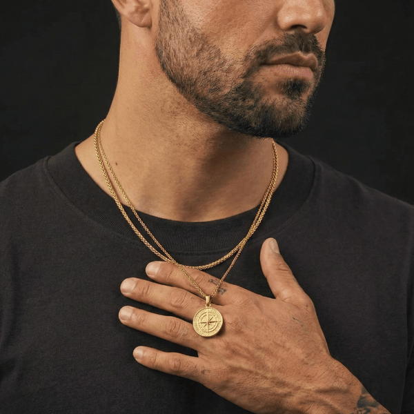 Navigator Pendant gold set - THOMASINY®