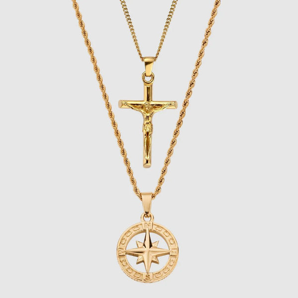 North & Cross Set – Gold - THOMASINY®