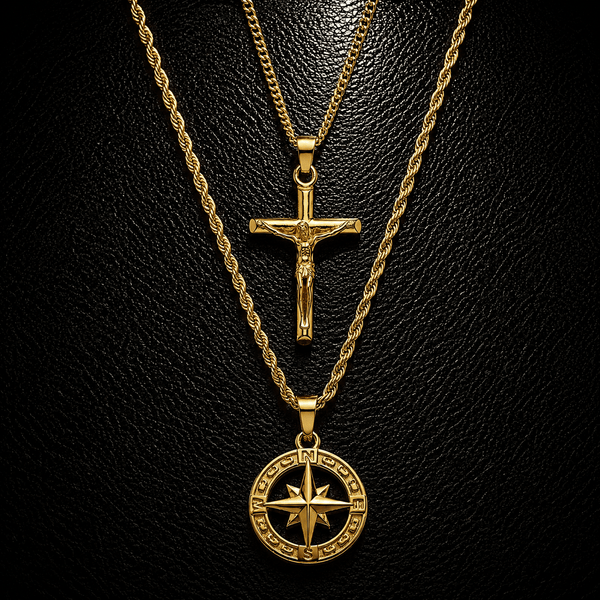 North & Cross Set – Gold - THOMASINY®