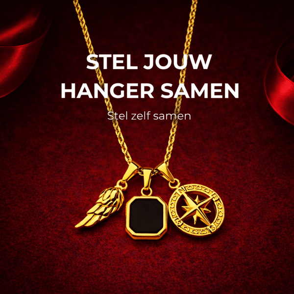 Stel jouw hanger samen – goud - THOMASINY®