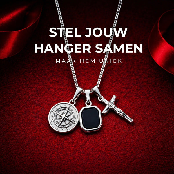 Stel jouw hanger samen – Zilver - THOMASINY®