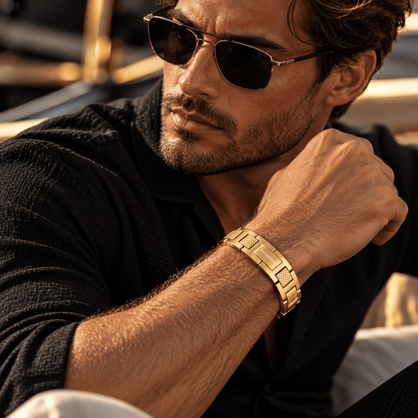 Thomasiny Apex Heren Armband goud - THOMASINY®