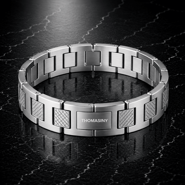 Thomasiny Apex Heren Armband zilver - THOMASINY®