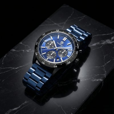 THOMASINY® CHRONOGRAAF DEEPSEABLUE - THOMASINY®