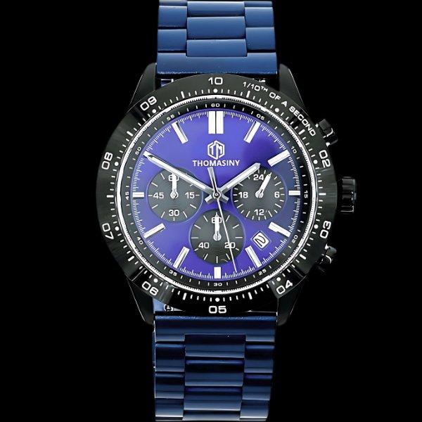 THOMASINY® CHRONOGRAAF DEEPSEABLUE