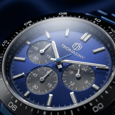 THOMASINY® CHRONOGRAAF DEEPSEABLUE - THOMASINY®
