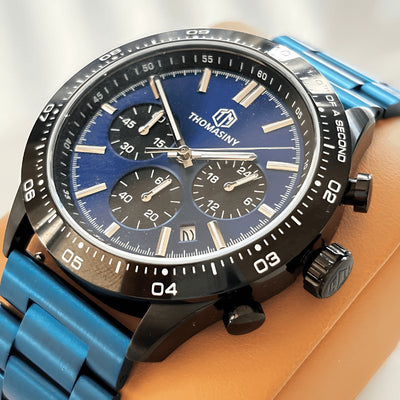 THOMASINY® CHRONOGRAAF DEEPSEABLUE - THOMASINY®