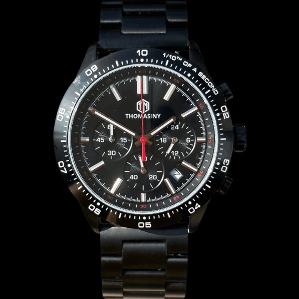 THOMASINY® CHRONOGRAAF MIDNIGHTBLACK - THOMASINY®