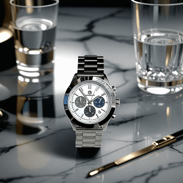 THOMASINY® CHRONOGRAAF MIDNIGHTSILVER - THOMASINY®