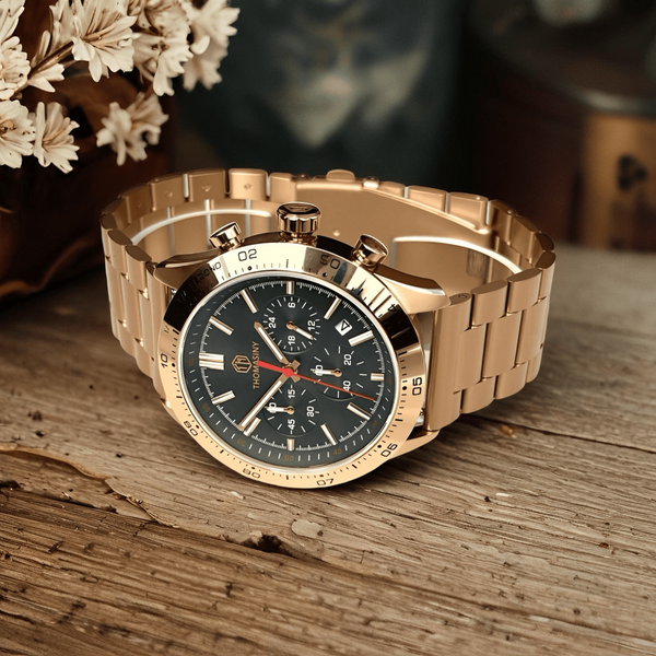 THOMASINY® CHRONOGRAAF ROSÈGOLD tweede afbeelding