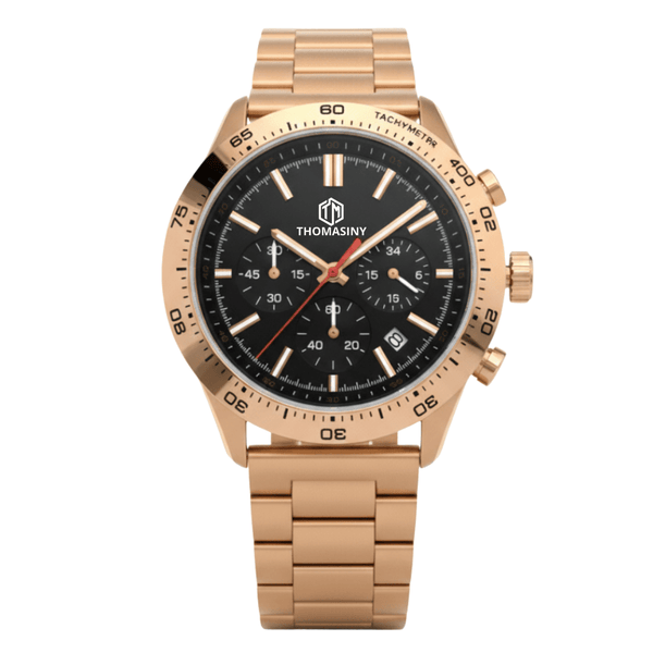 ROSEGOLD CHRONOGRAPH - TIMELESS ELEGANCE