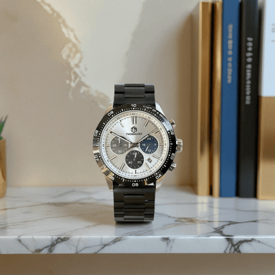 THOMASINY® CHRONOGRAAF SILVER TRICOLORE - THOMASINY®