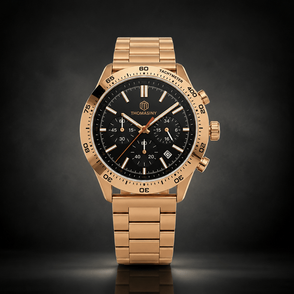 Thomasiny Roségold Chronograph - THOMASINY®