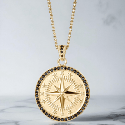 Thomasiny Royal Kompas Hanger Goudkleurig - Limited Edition - THOMASINY®