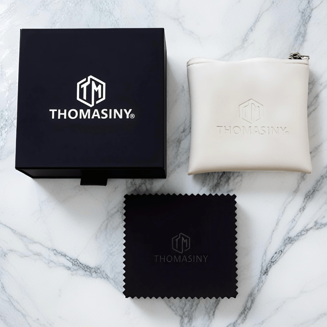 Thomasiny Voltline Heren Armband Mat Zilver Zwart RVS - THOMASINY®