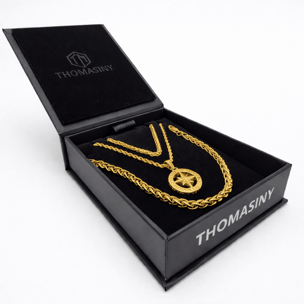 True North Cadeauset Goud - THOMASINY®
