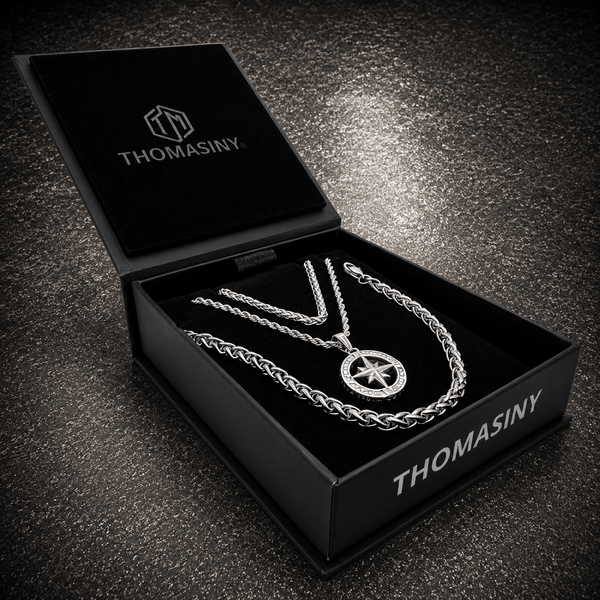True North Cadeauset Zilver - THOMASINY®