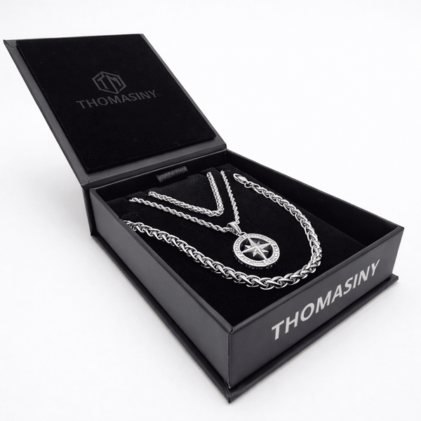 True North Cadeauset Zilver - THOMASINY®