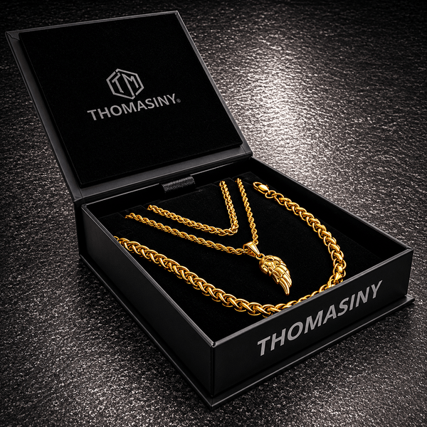 Vleugel Cadeauset (Goud) - THOMASINY®