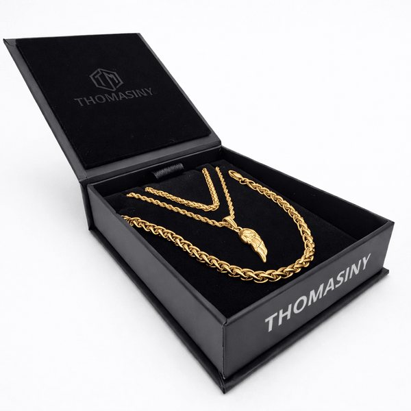 Vleugel Cadeauset (Goud) - THOMASINY®